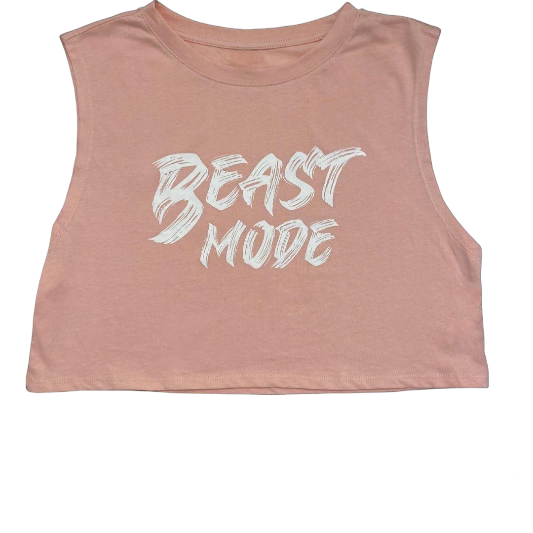 Beast Mode Tank Crop Top